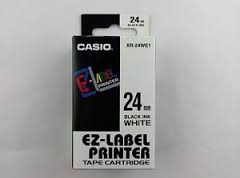 Casio XR-24X1-W Label Printer Tape